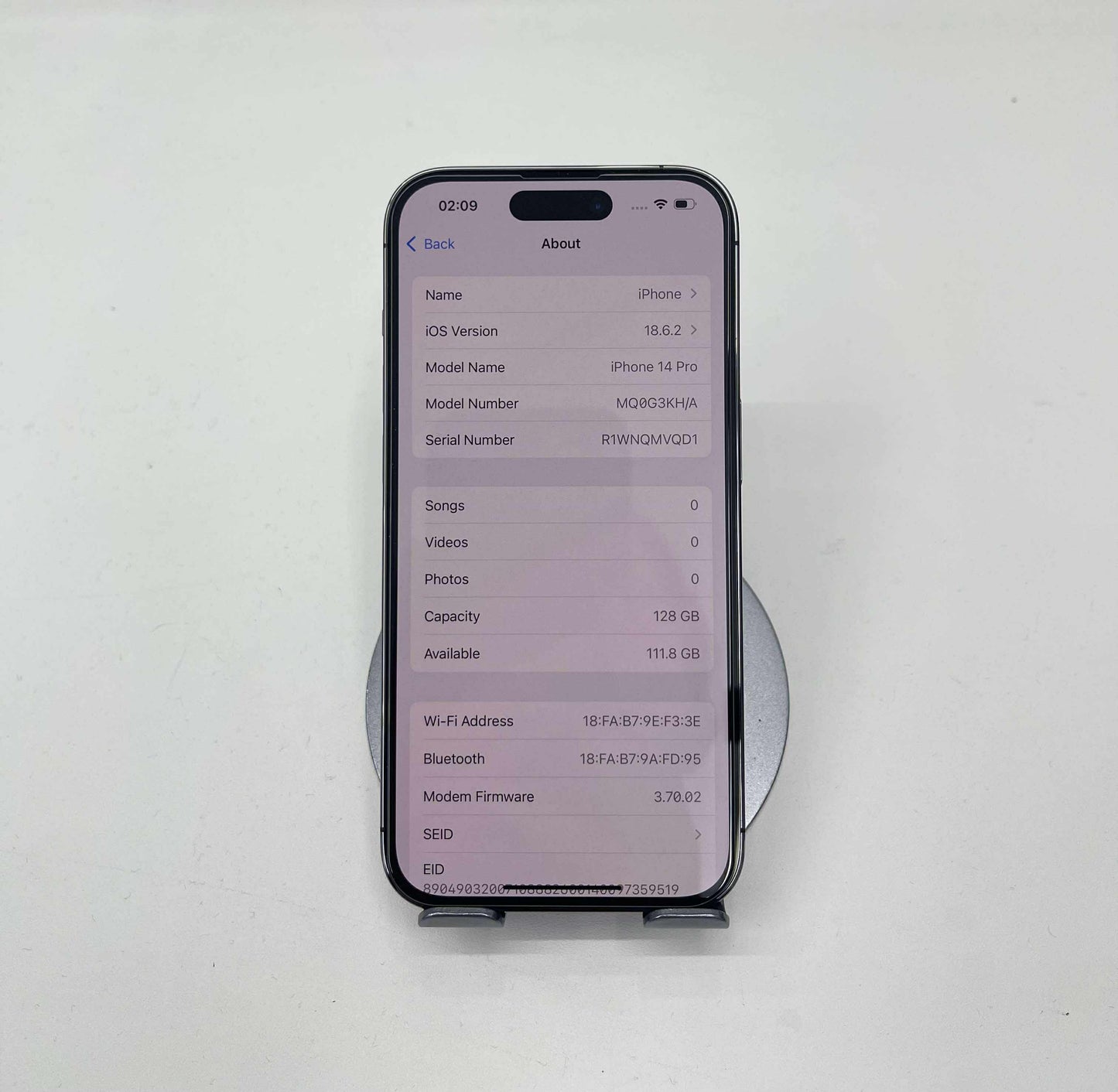 Iphone 14 Pro 128gb Màu Tím - Pin 86% - 86124