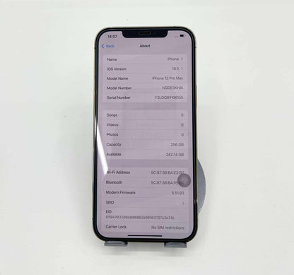IPhone 12 ProMax 256GB Màu vàng - Pin thay 100% - 32951