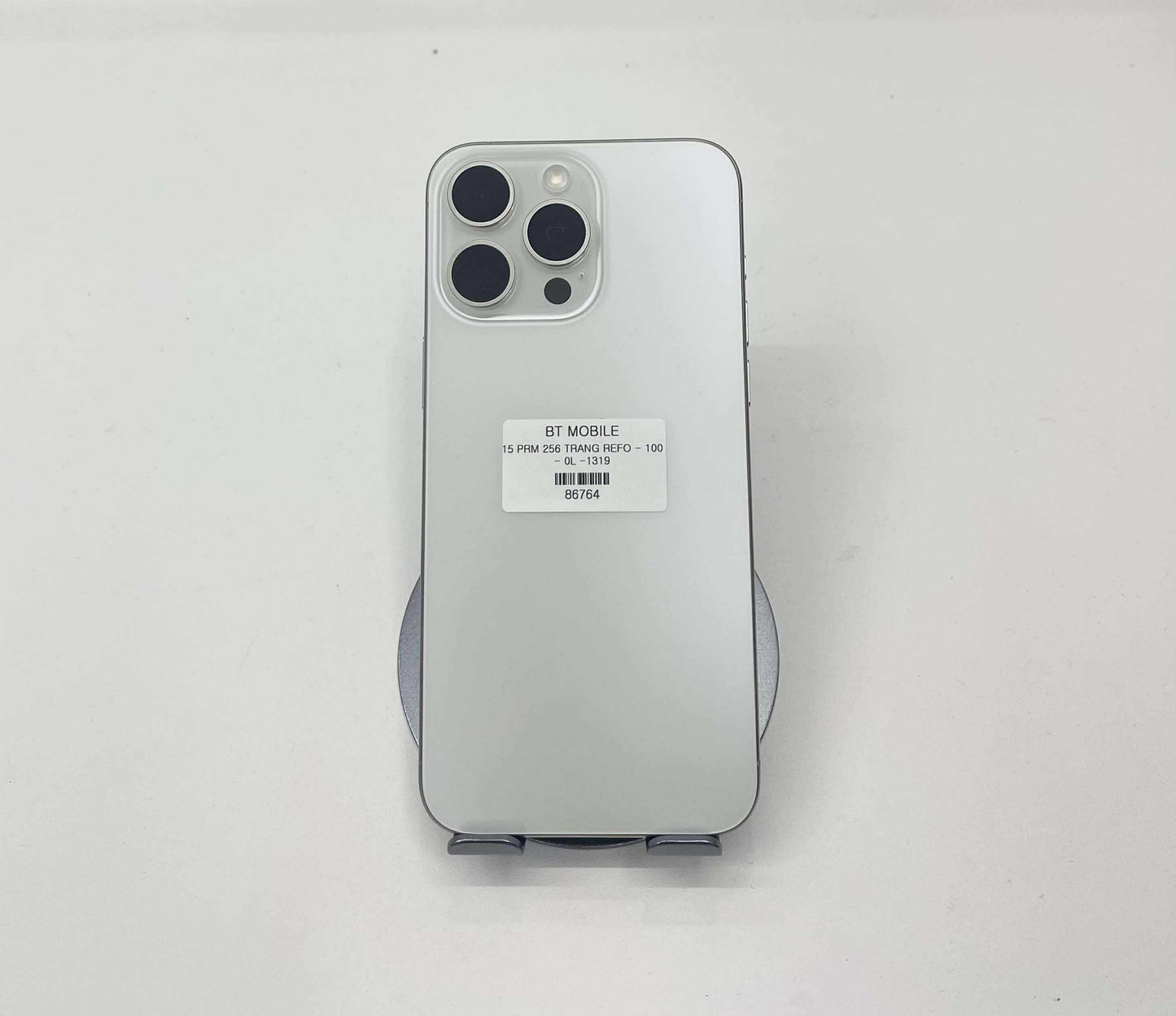 IPhone 15 Promax 256gb Màu trắng refo - Pin 100% sạc 0L - 86764