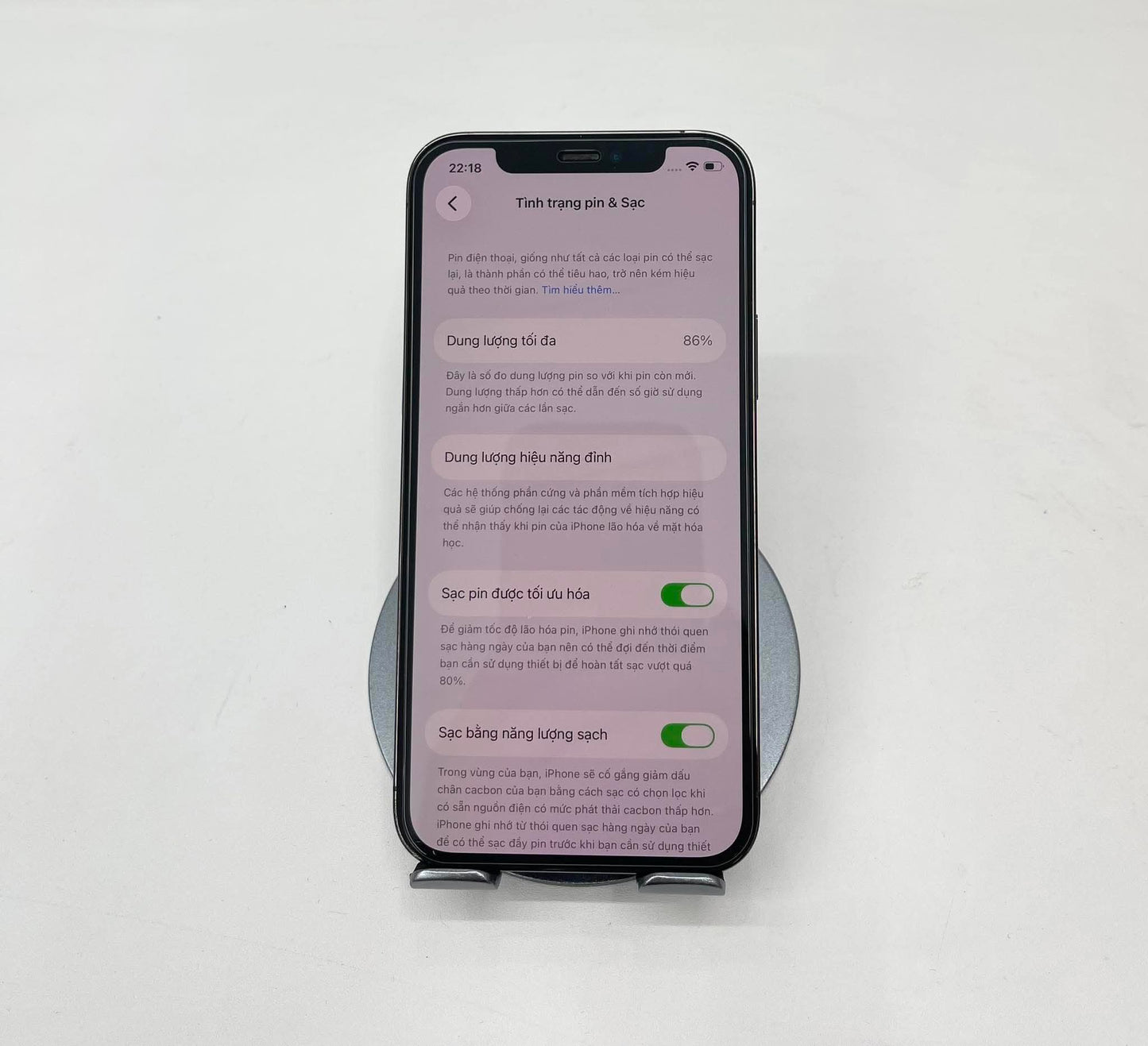 IPhone 12 Pro 128gb Màu Đen - Pin 86% - 55910 A-